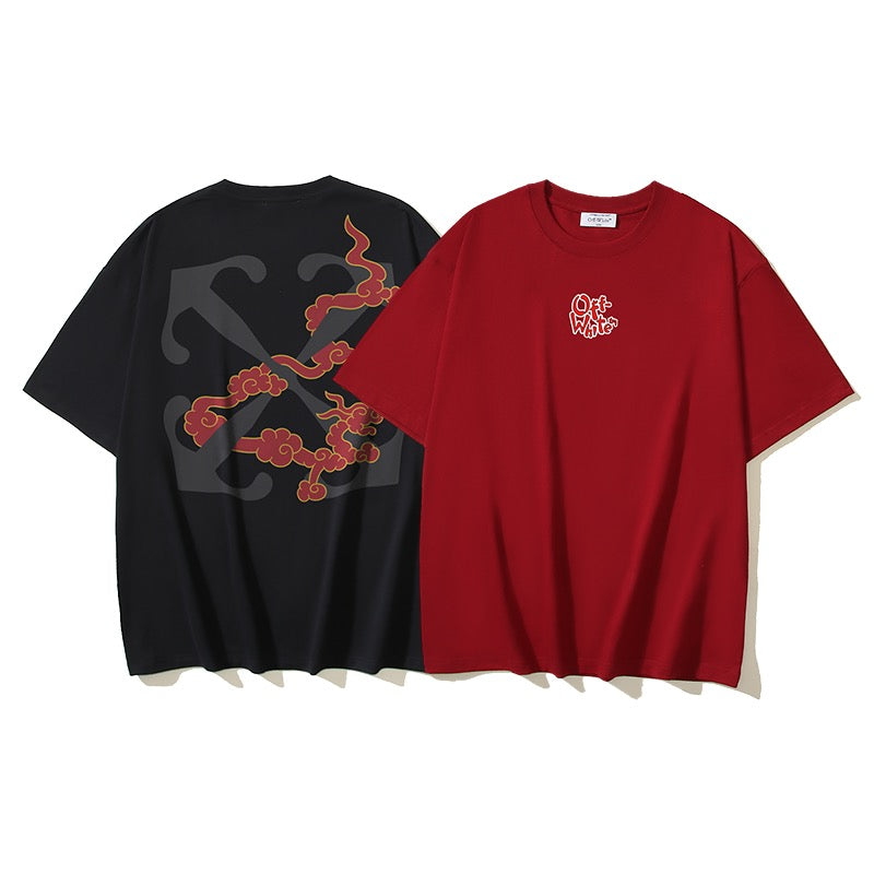 Black and Red T-shirt - FashionHype.xyz