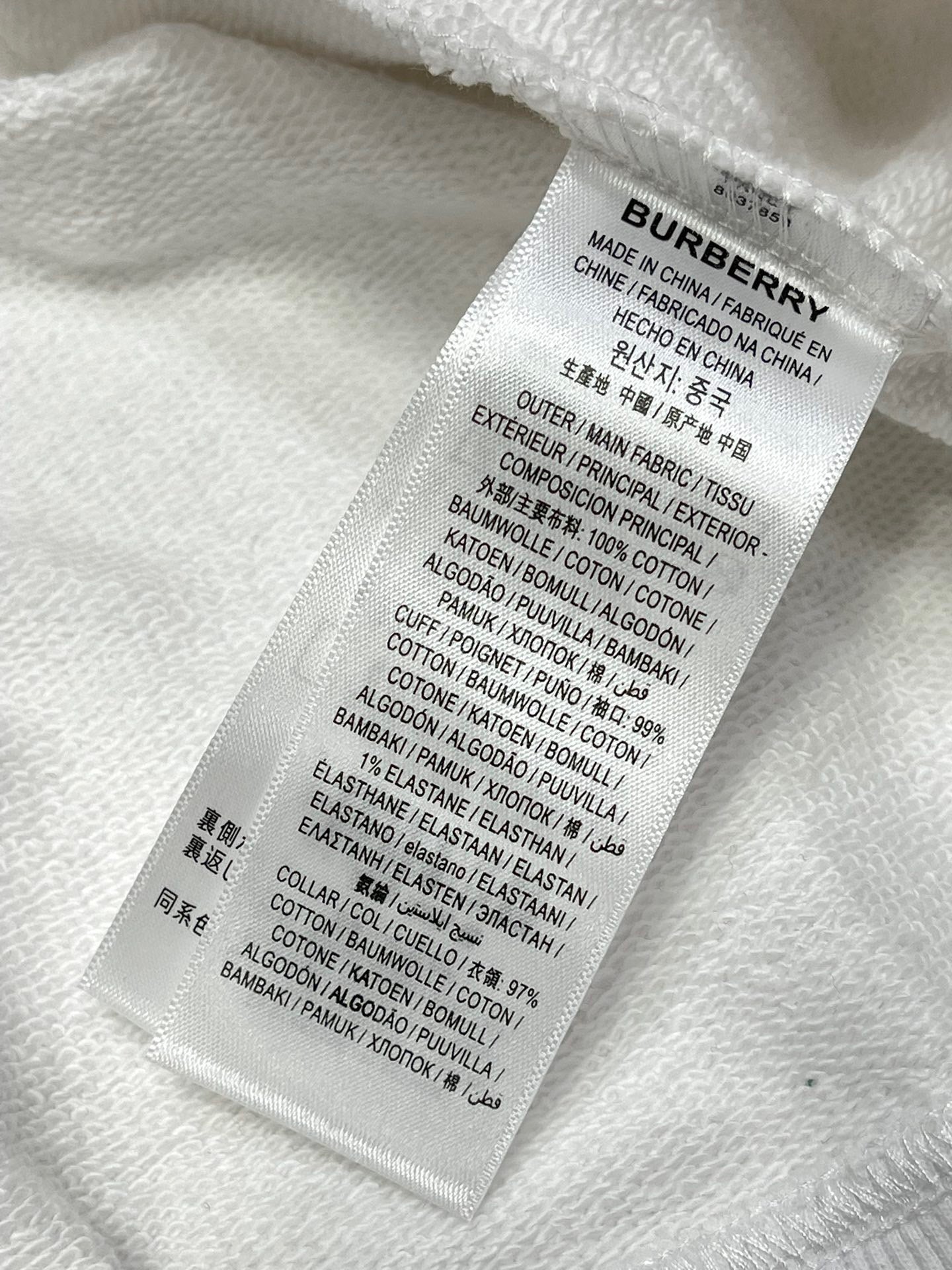 Schwarz-weißes Sweatshirt