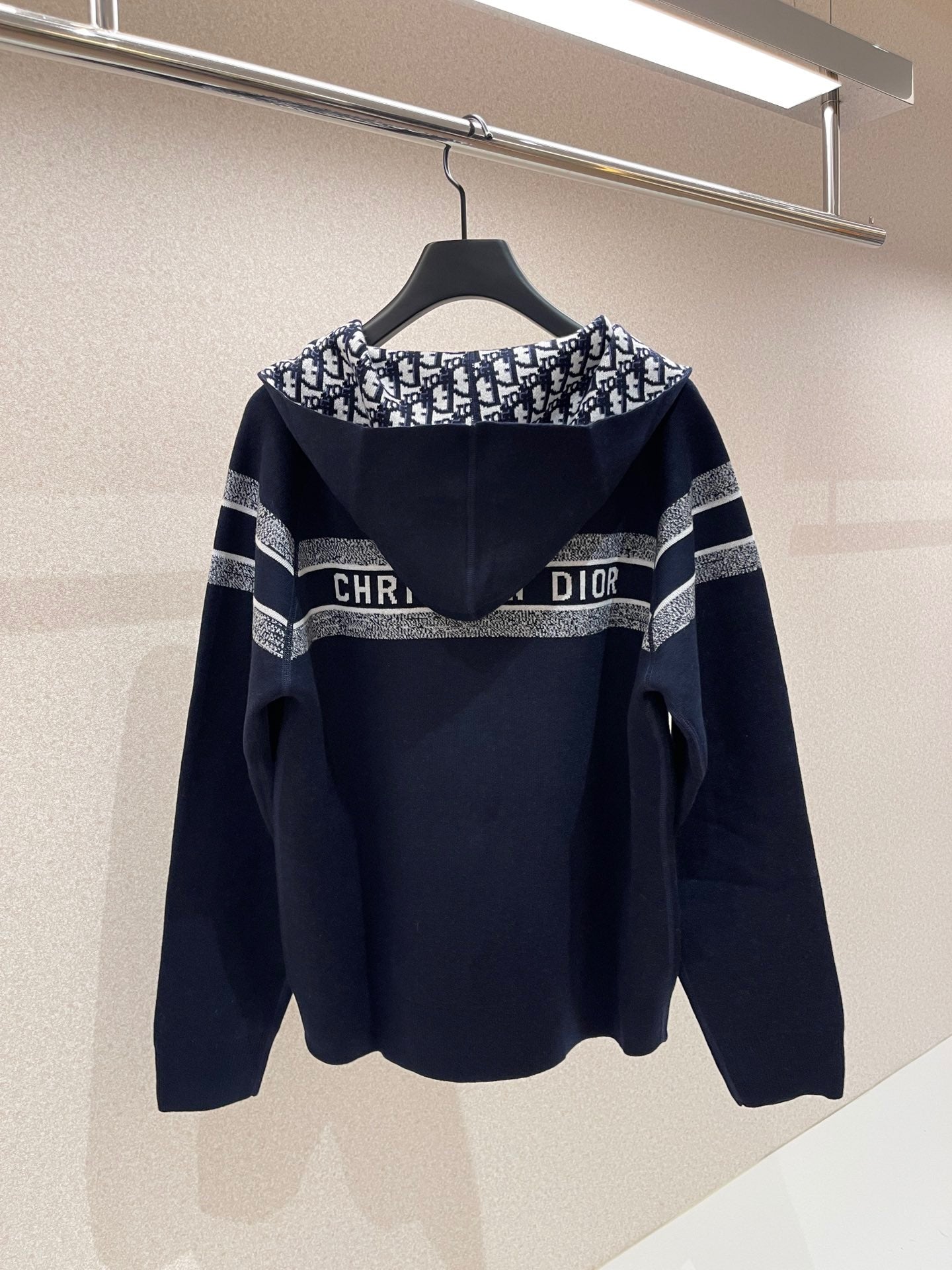 Dark blue and Grey Jacket - FashionHype.xyz