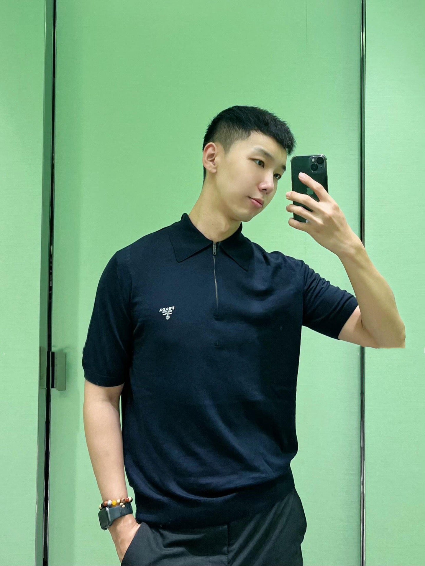 Black Polo - FashionHype.xyz