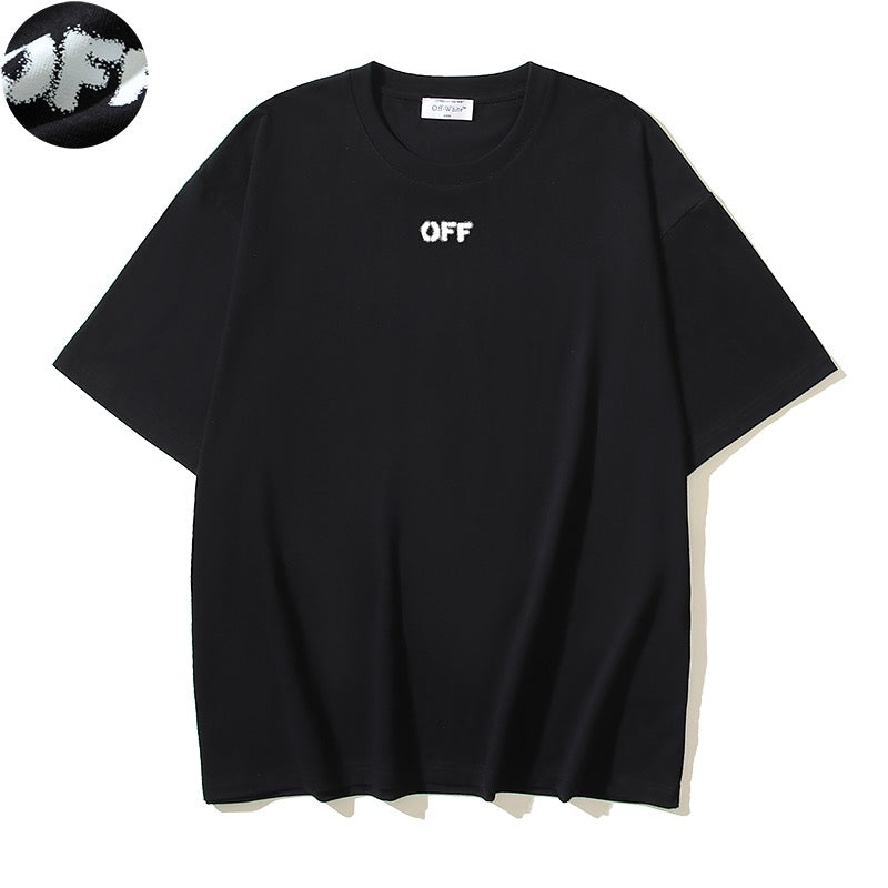 White and Black T-shirt - FashionHype.xyz