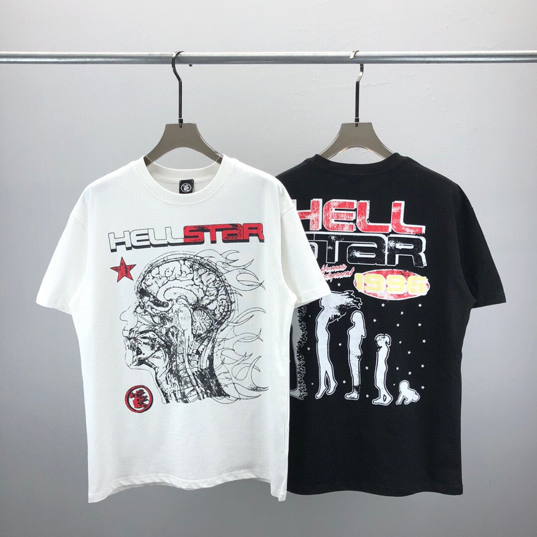 Black and White T-shirt - FashionHype.xyz