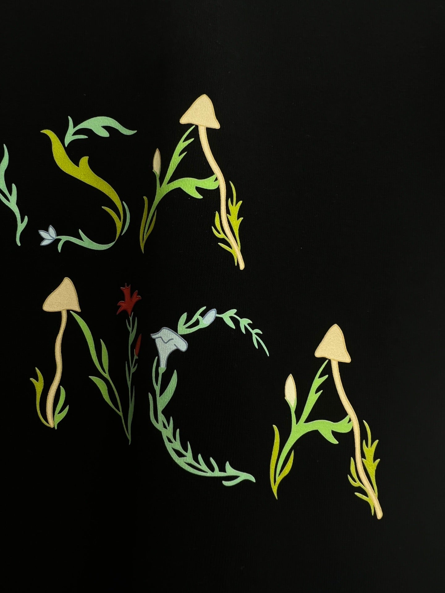 Camiseta en blanco y negro