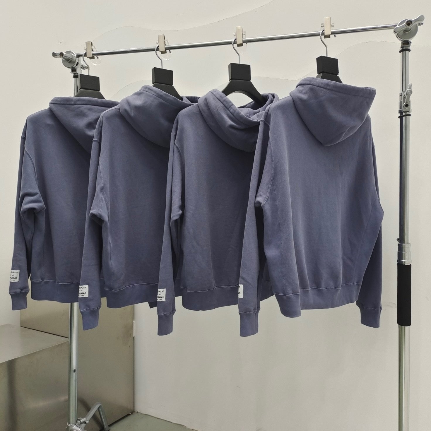 Grauer Hoodie