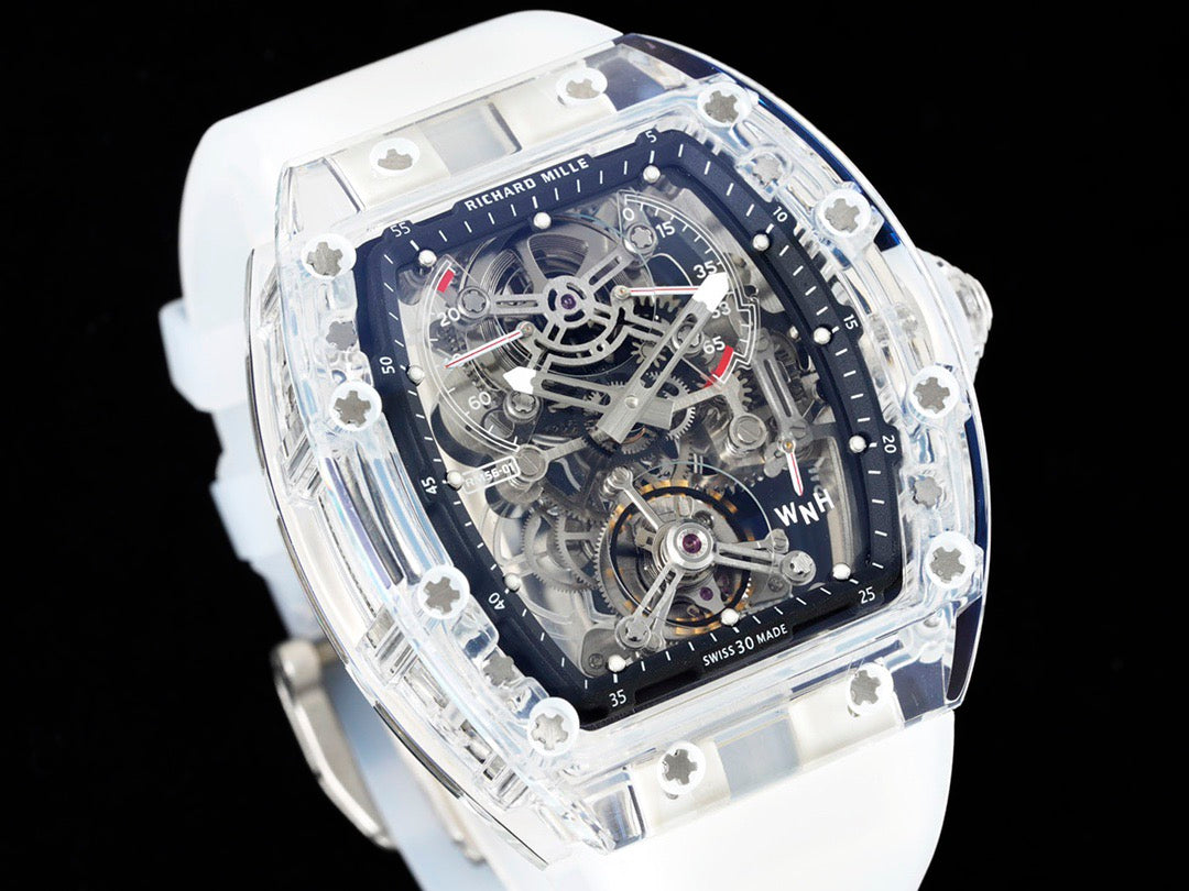 White black Watch - FashionHype.xyz