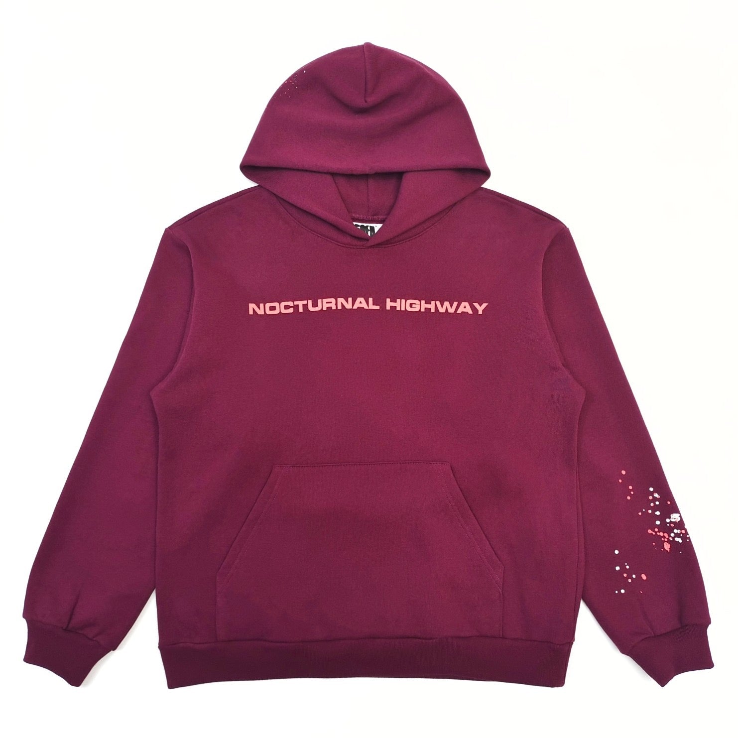 Rosaroter Hoodie