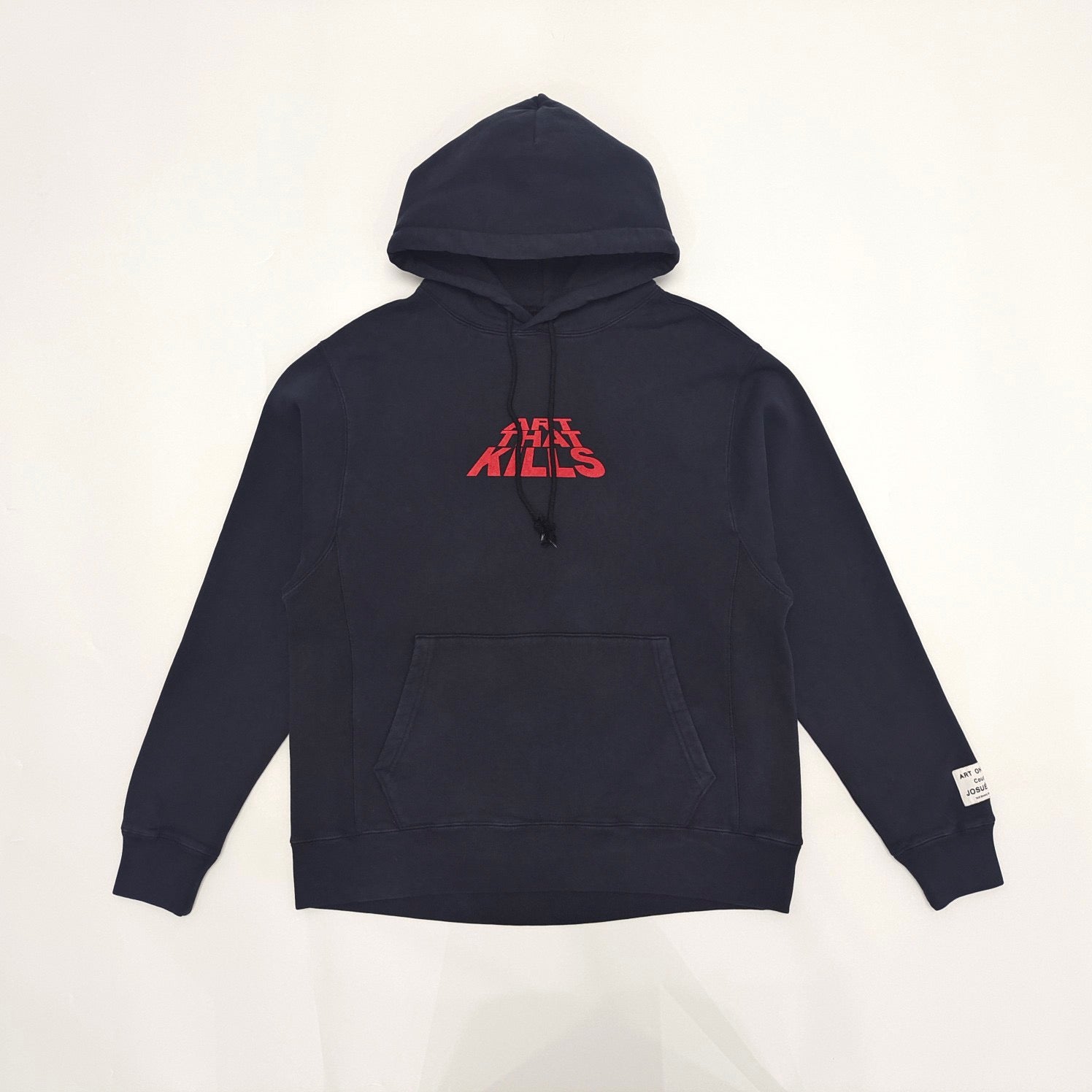 Blauer Hoodie