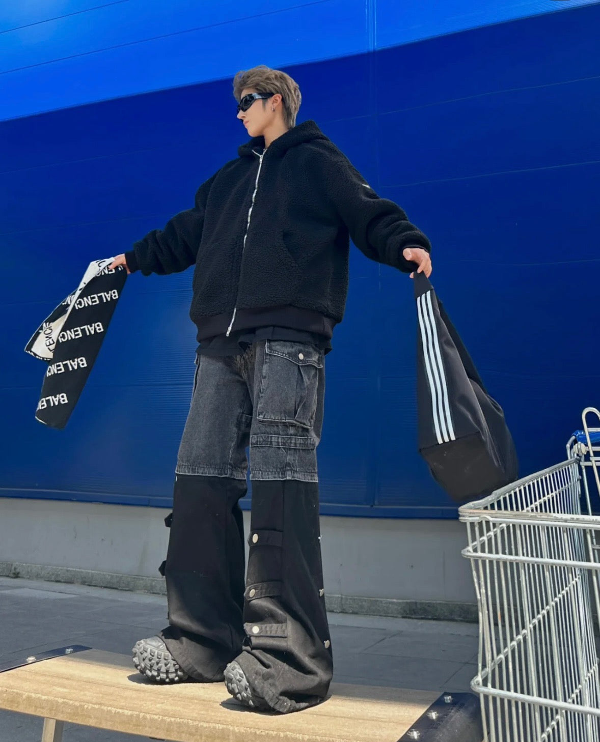 Schwarze Jacke