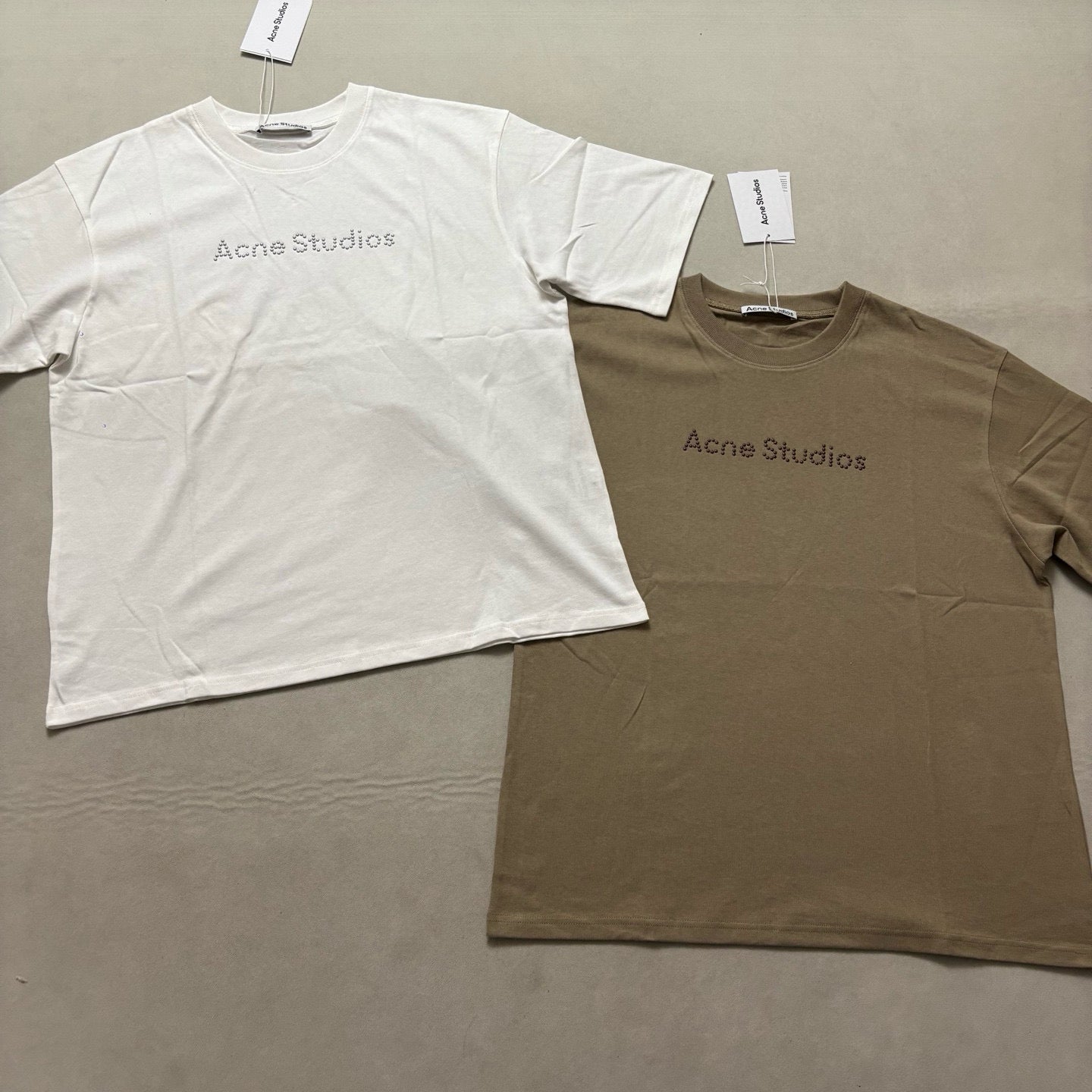 White and Khaki T-Shirt