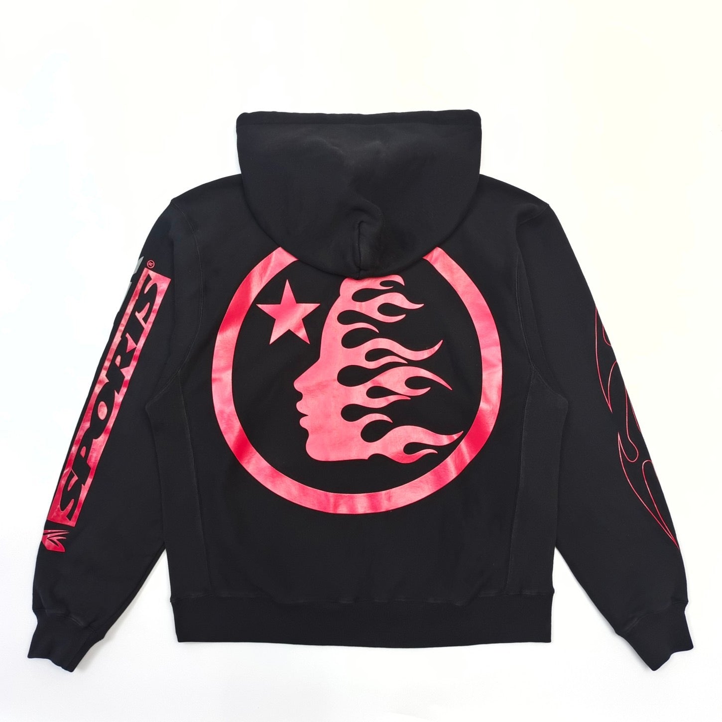 Schwarzer Hoodie