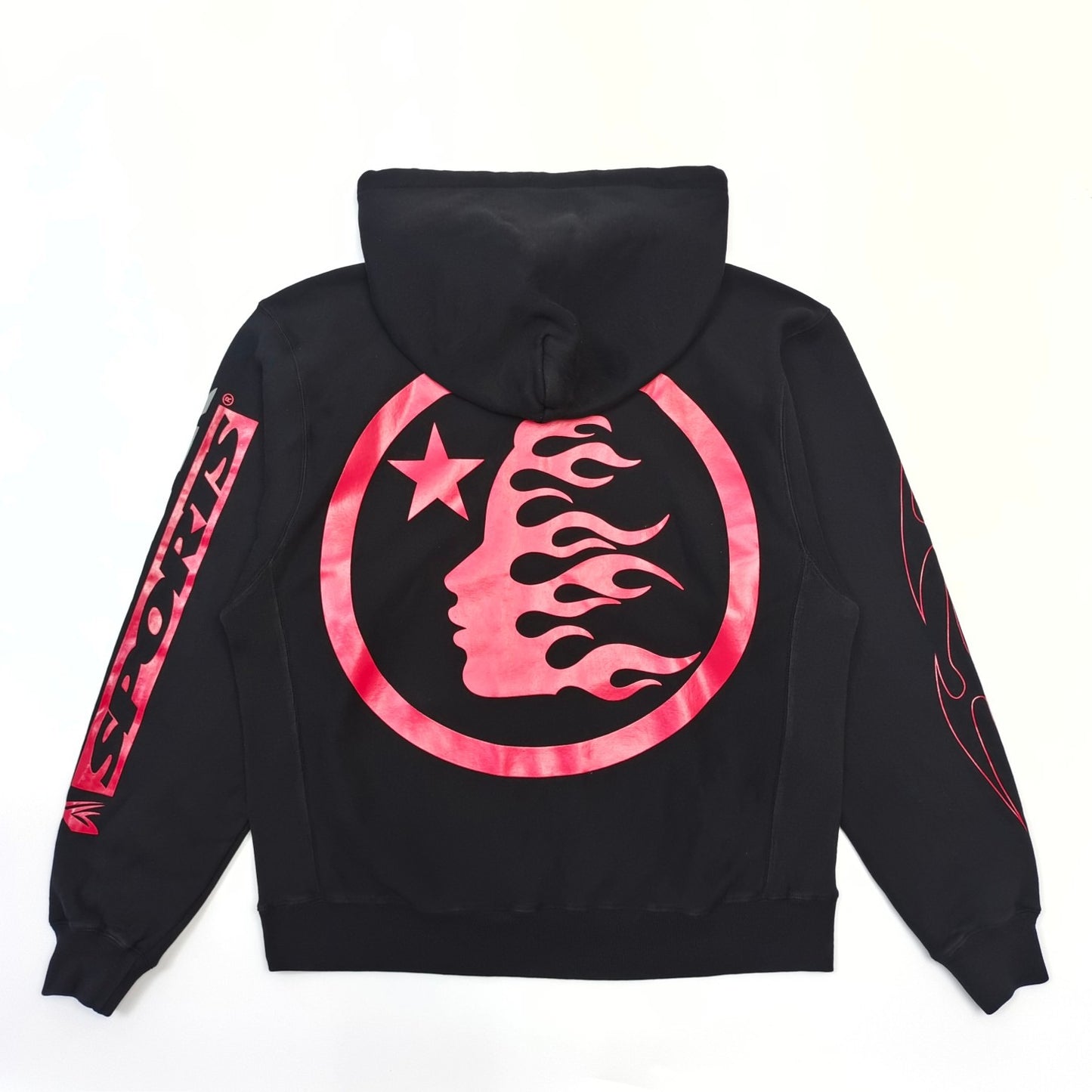 Schwarzer Hoodie
