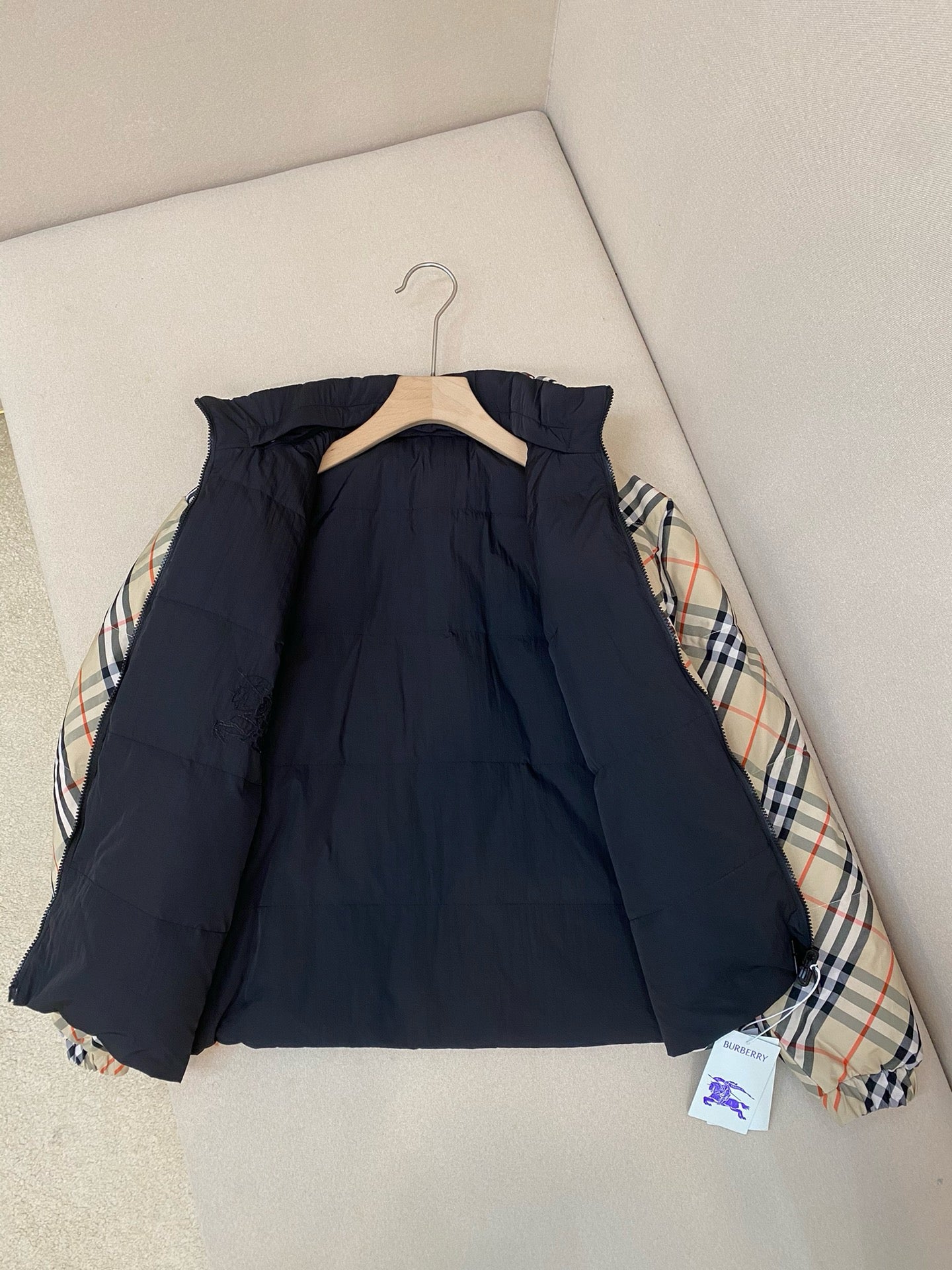 Mehrfarbige Jacke
