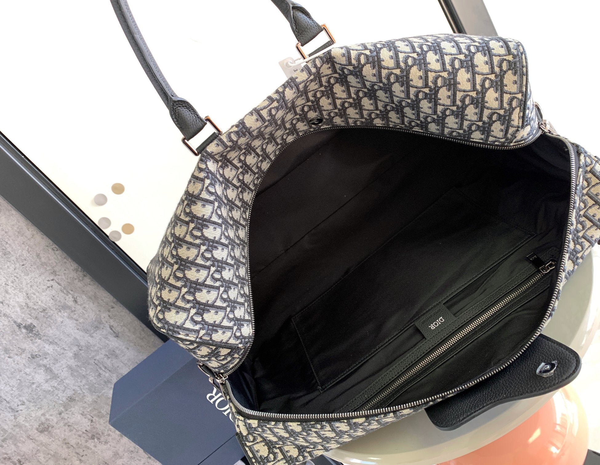 apricot and black Bag - FashionHype.xyz