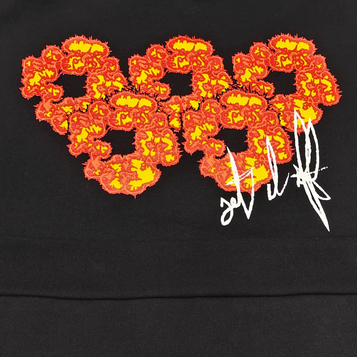 جارزة سوداء بقبعة شتوية