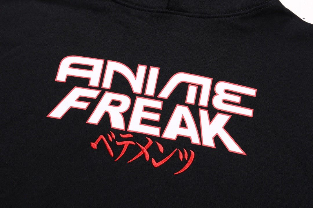 هودي باللونين الأسود والوردي