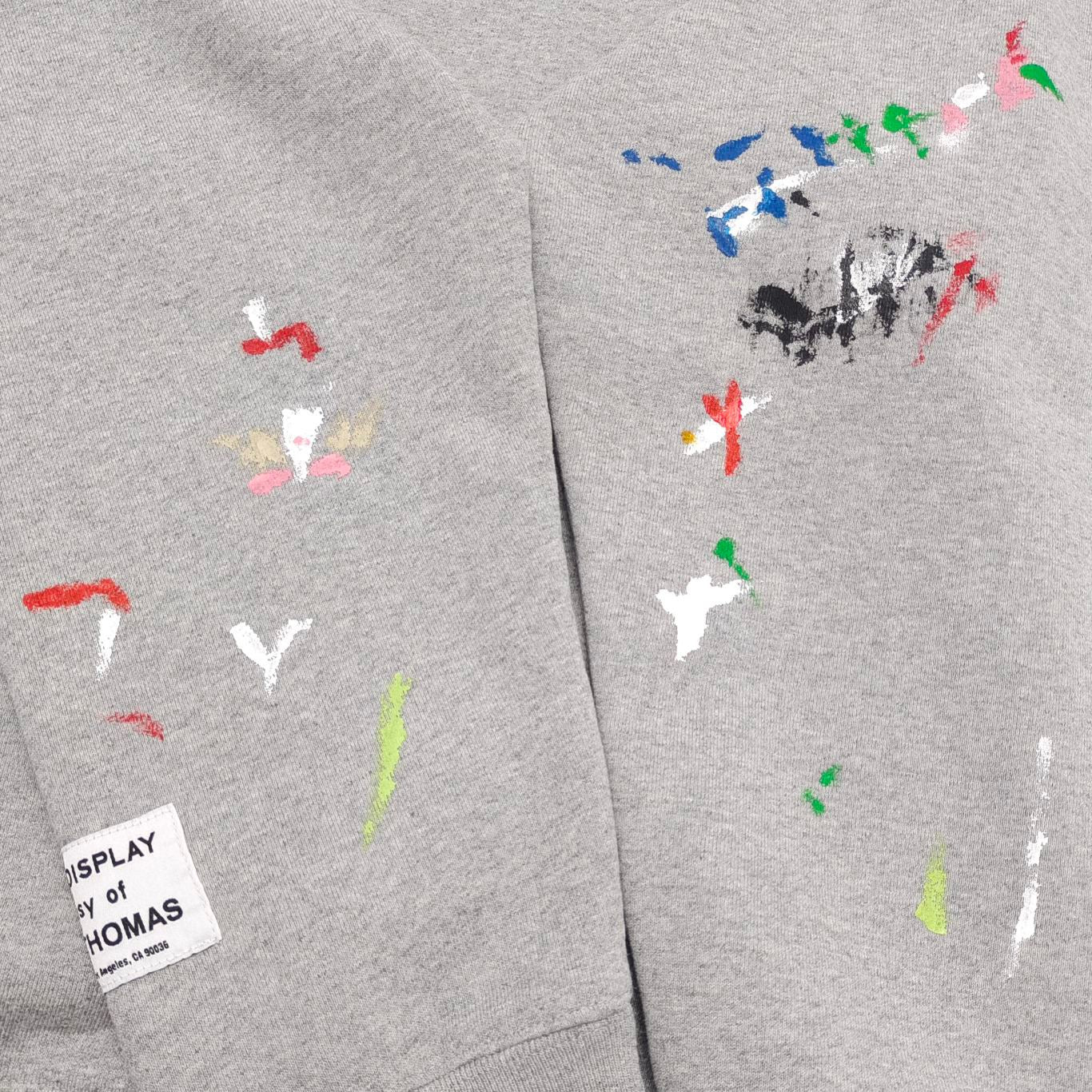 Grauer Hoodie