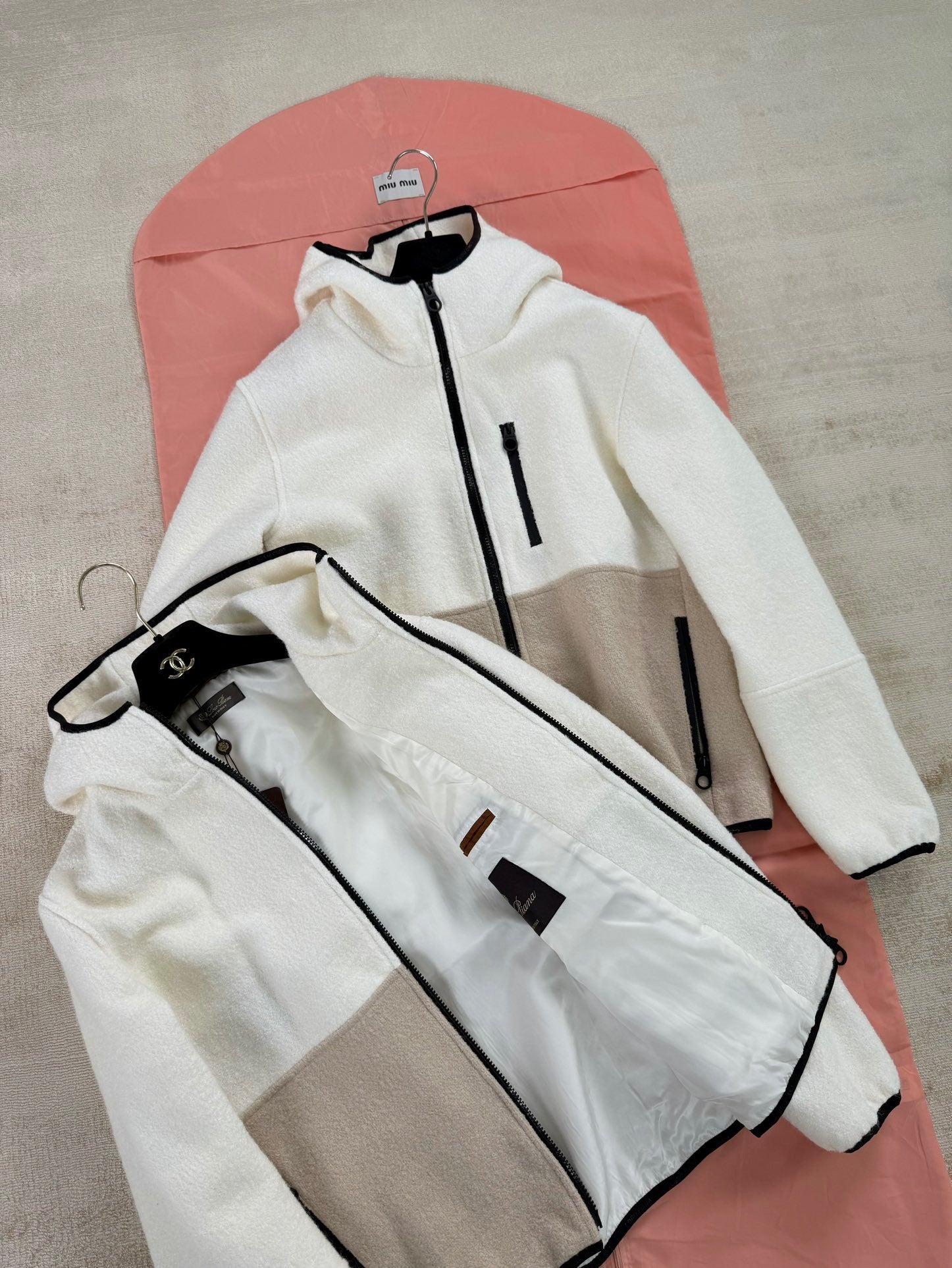 Mehrfarbige Jacke - Größe XL