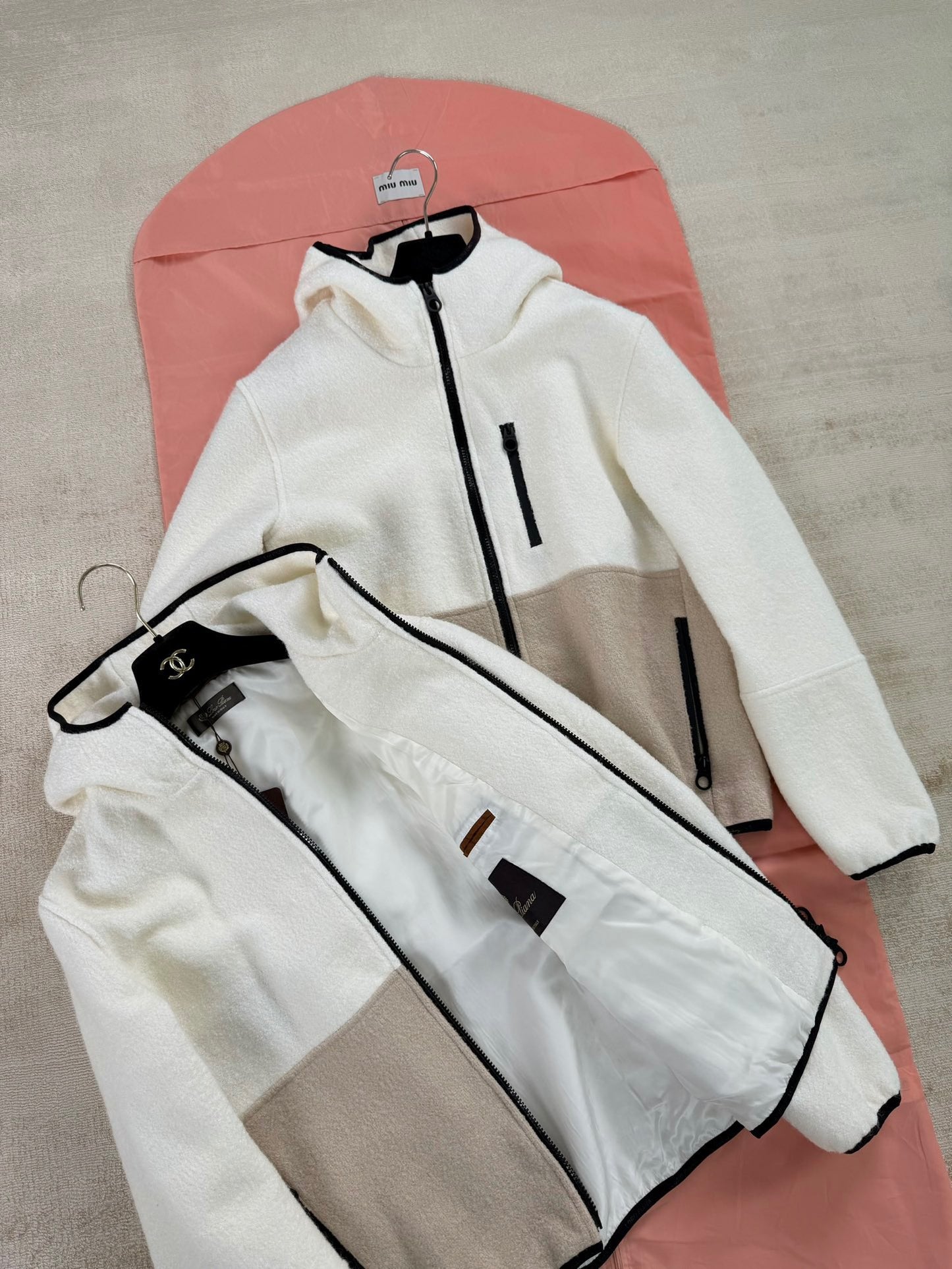 Mehrfarbige Jacke - Größe XL