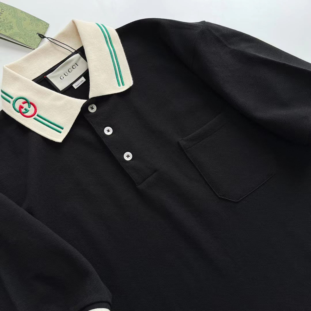 Black Polo - FashionHype.xyz