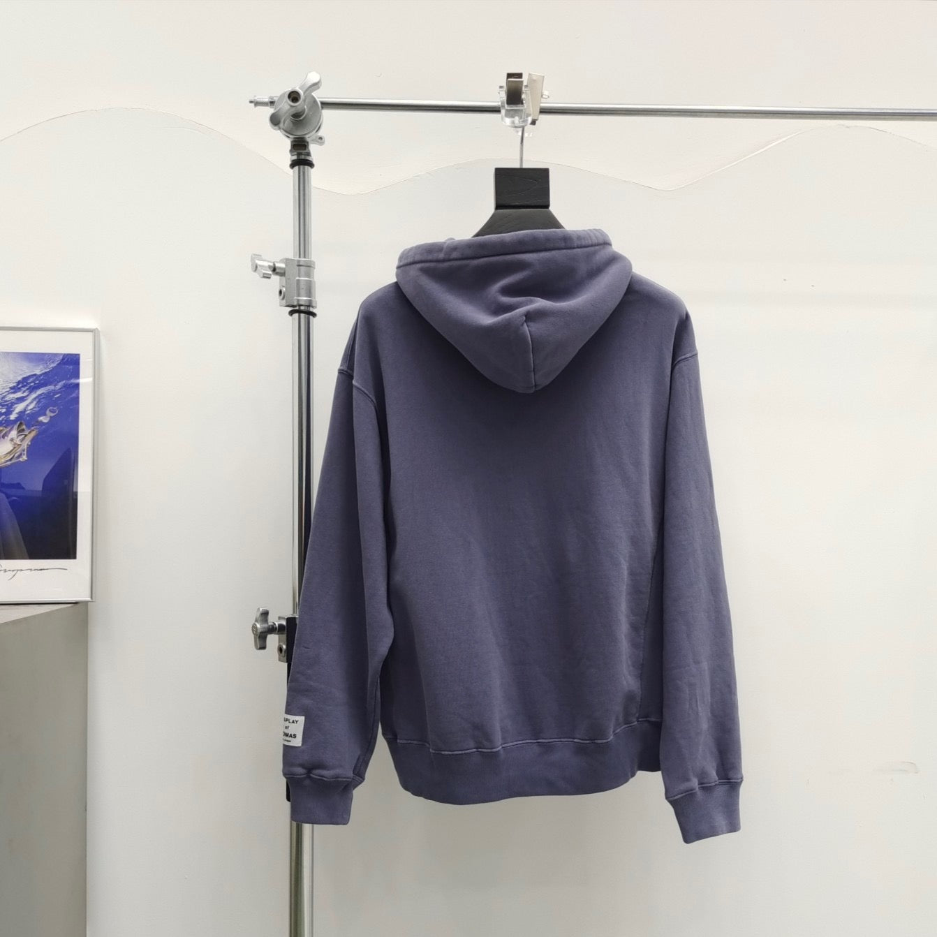Grauer Hoodie