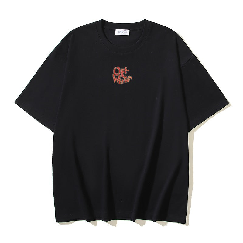 Black and Red T-shirt - FashionHype.xyz