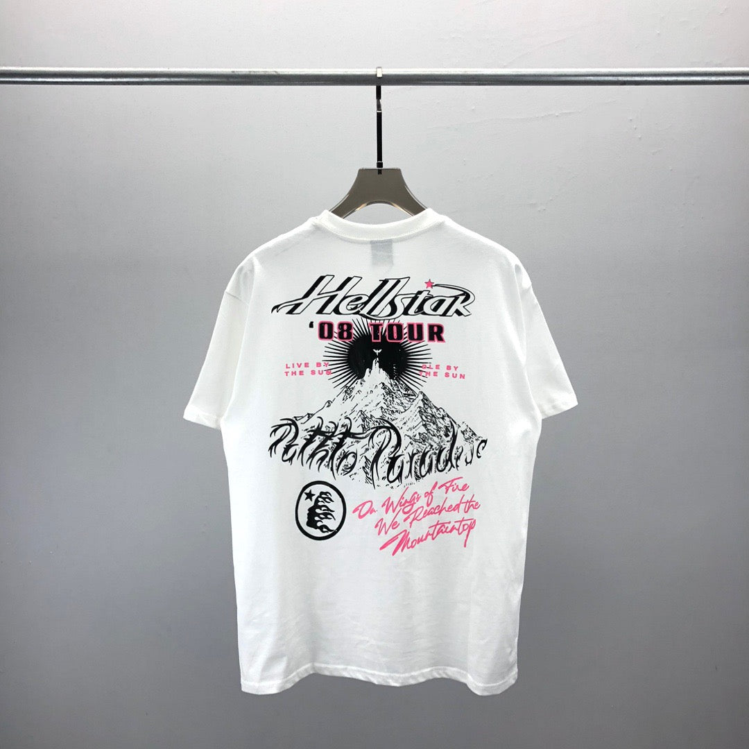 Schwarz-weißes T-Shirt