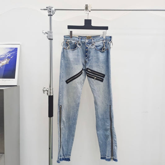 Blue grey Pant - FashionHype.xyz