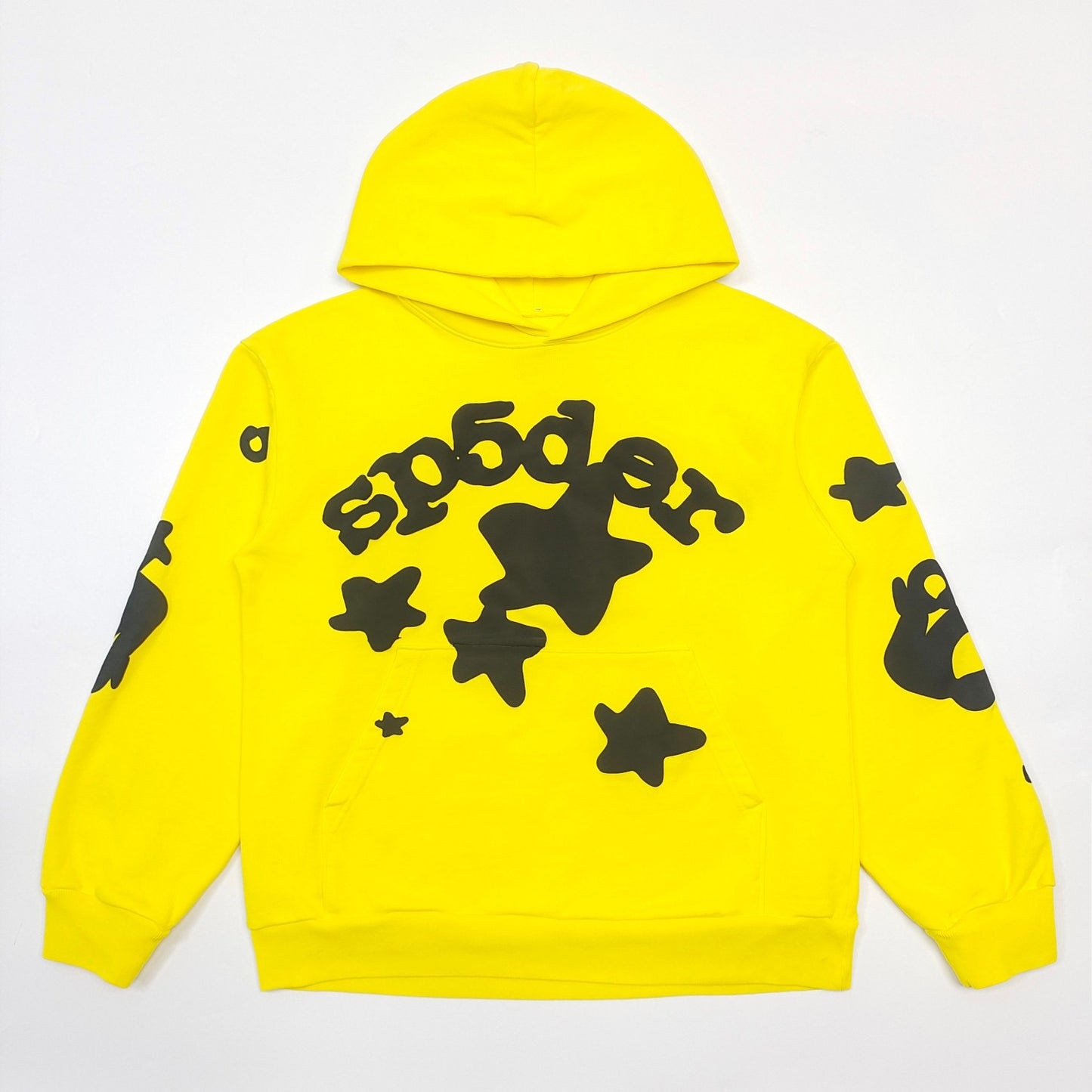 Gelber Kapuzenpullover