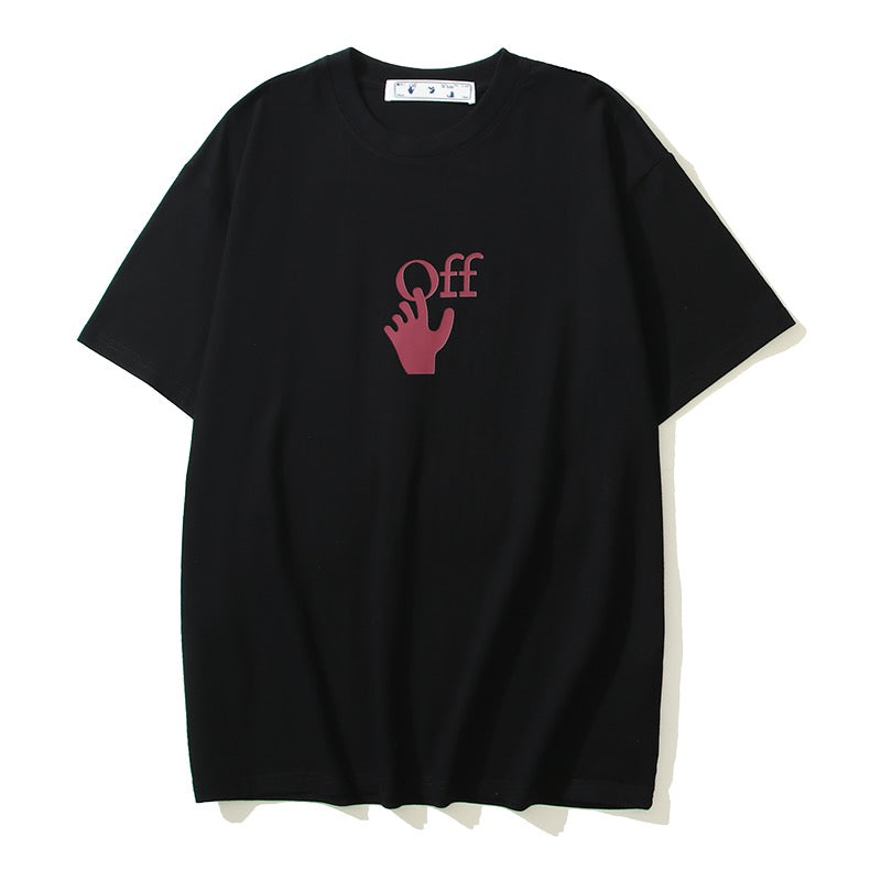 Schwarz-weißes T-Shirt