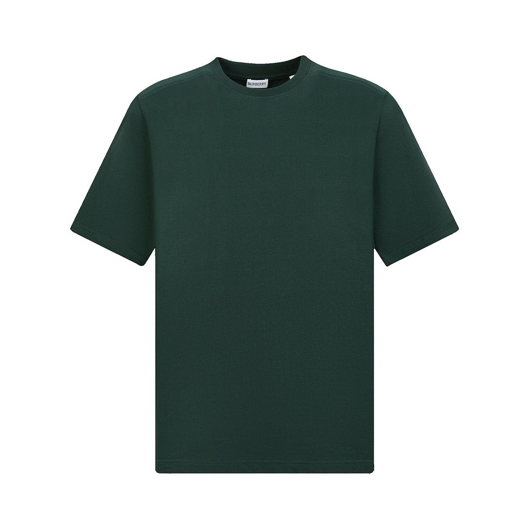 Dunkelgrünes und graues T-Shirt