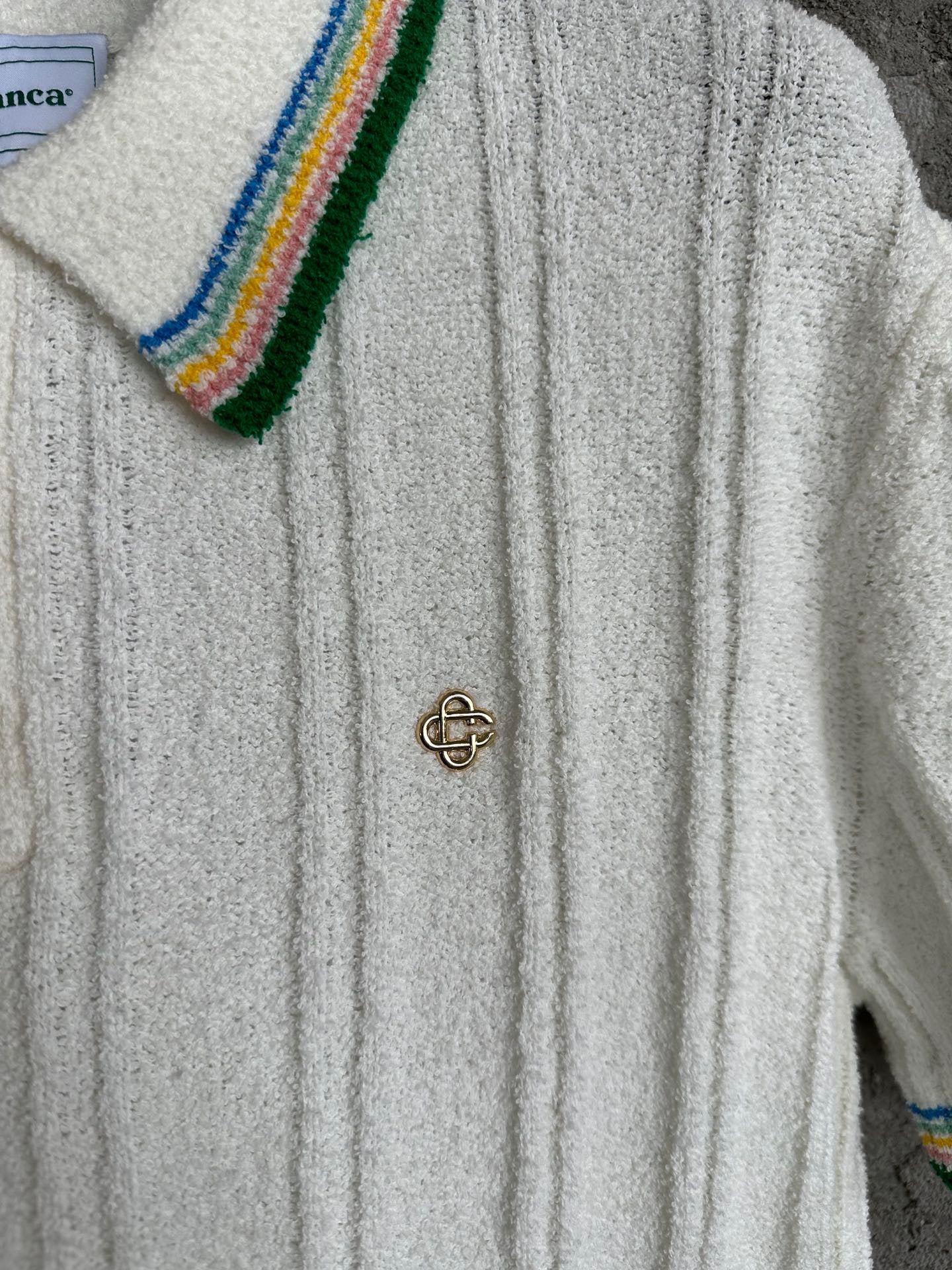 Mehrfarbiges Polo