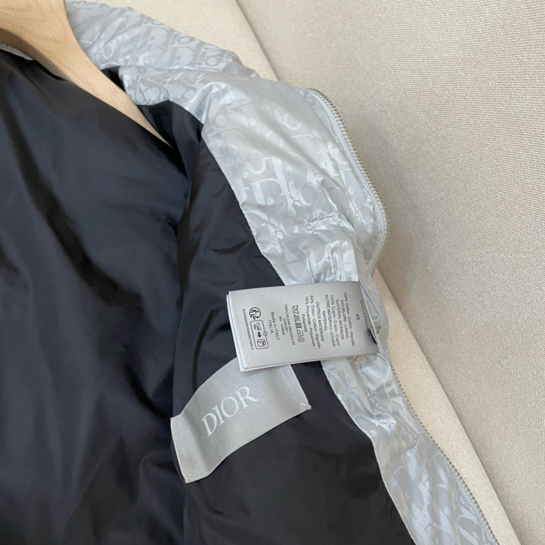 Black, Gray and Blue Jacket - FashionHype.xyz