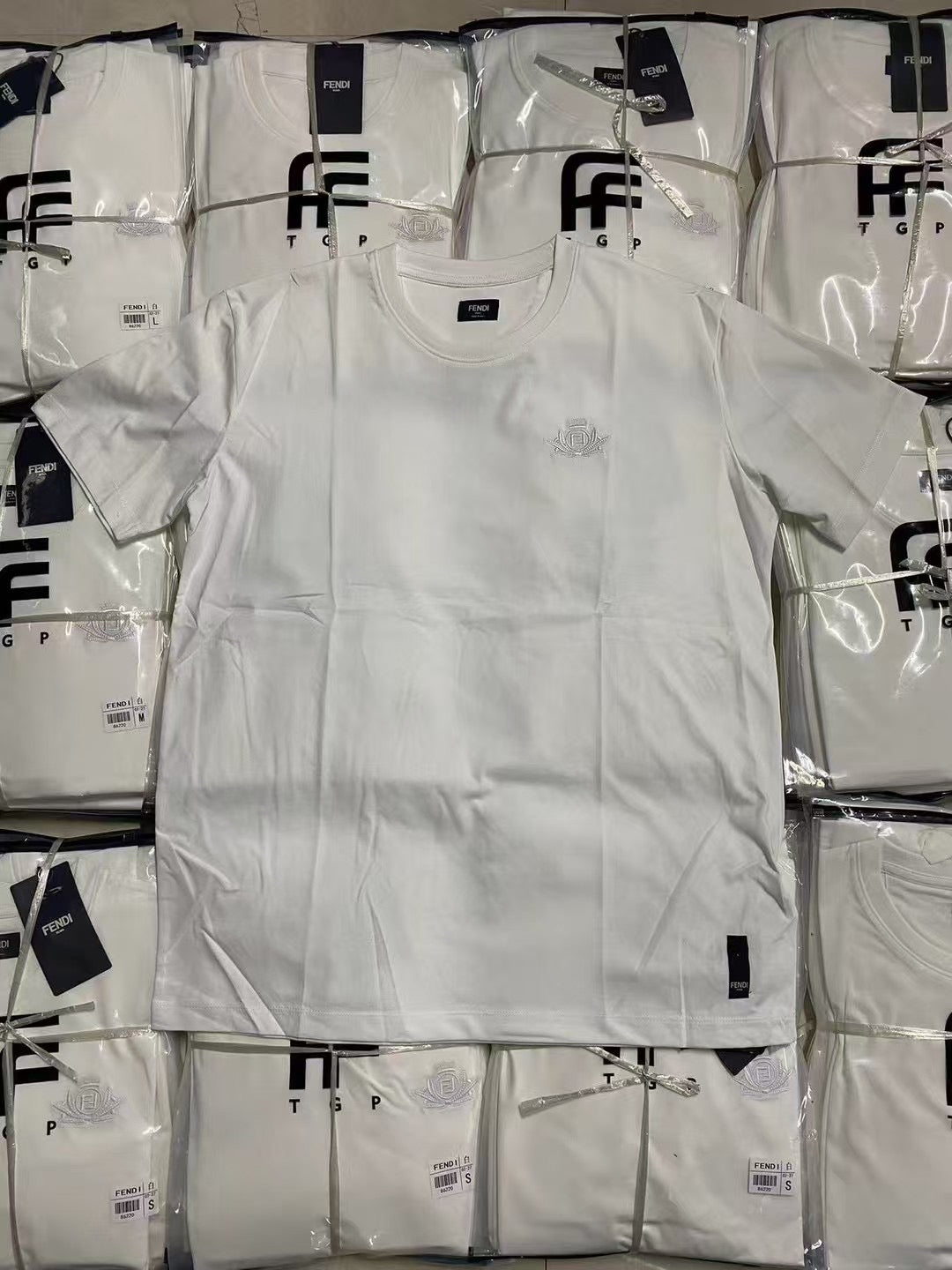 Blue and White T-Shirt