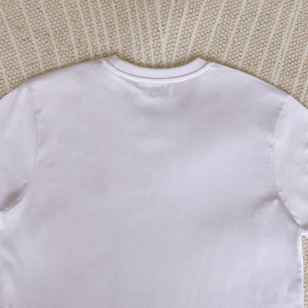 White and Black T-shirt - FashionHype.xyz