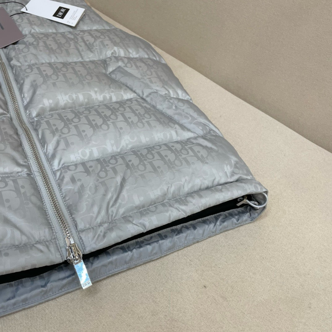 Black, Gray and Blue Jacket - FashionHype.xyz