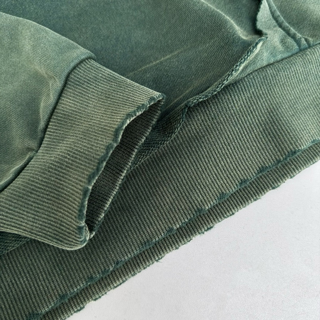 Grüner Hoodie