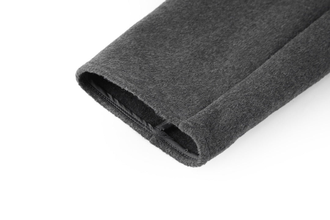 Graue Jacke