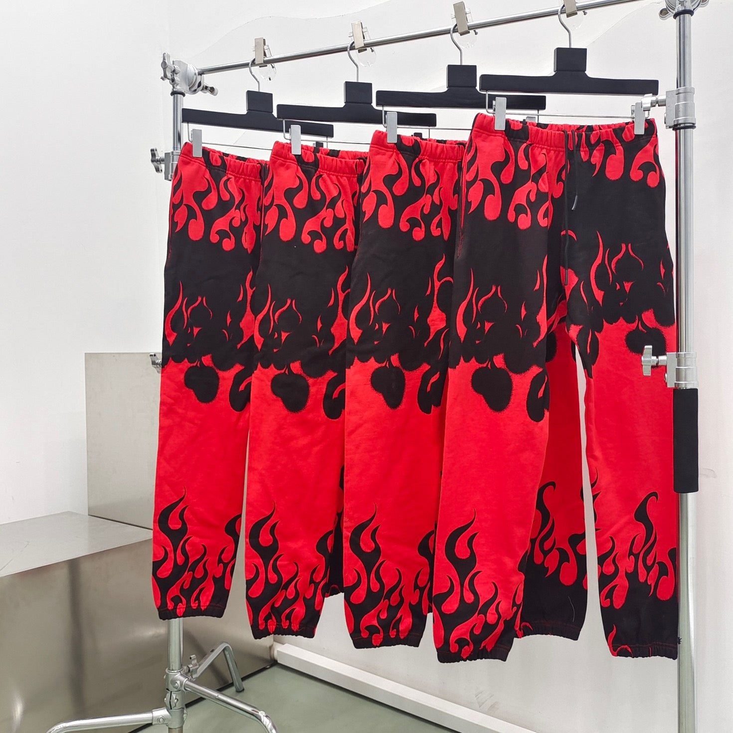 Red black Pant - FashionHype.xyz