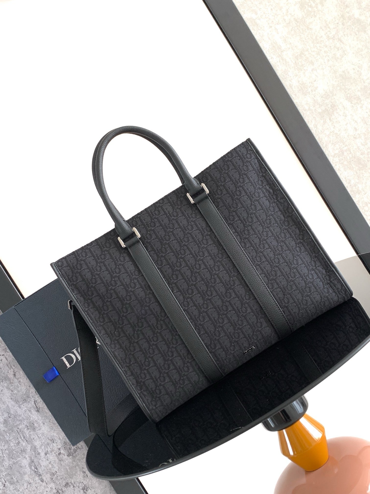 Apricot and Black Bag - FashionHype.xyz