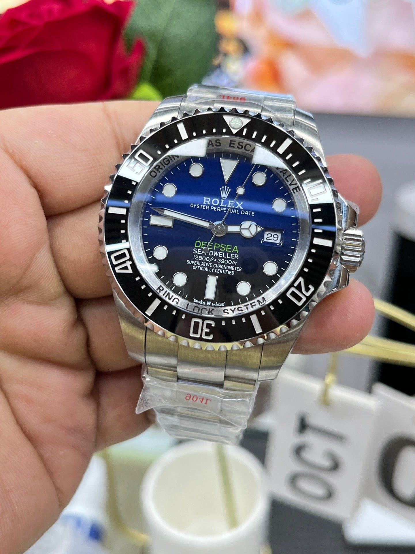 White blue Watch - FashionHype.xyz