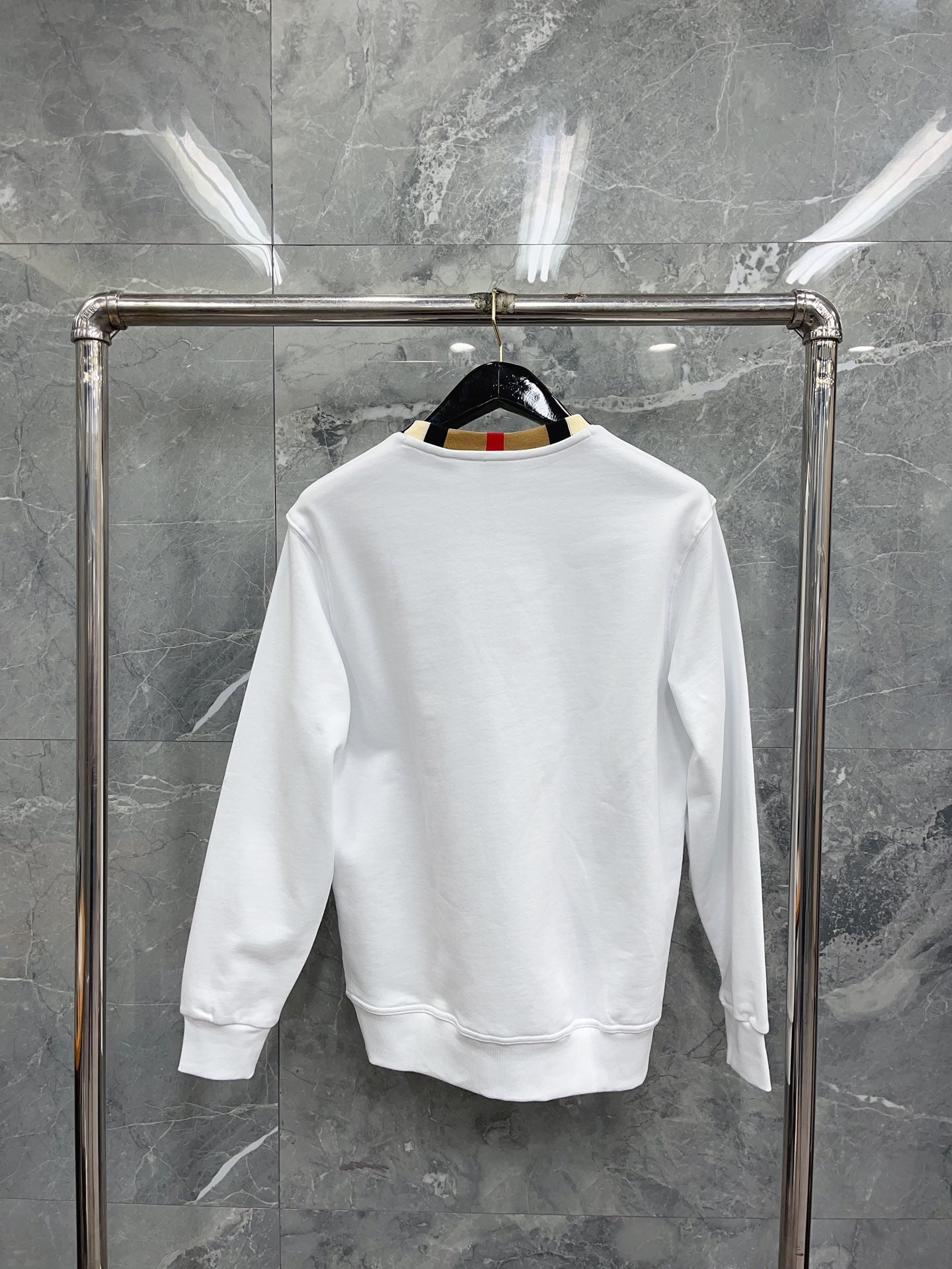 Black, Grey and White Sweatshirt - FashionHype.xyz