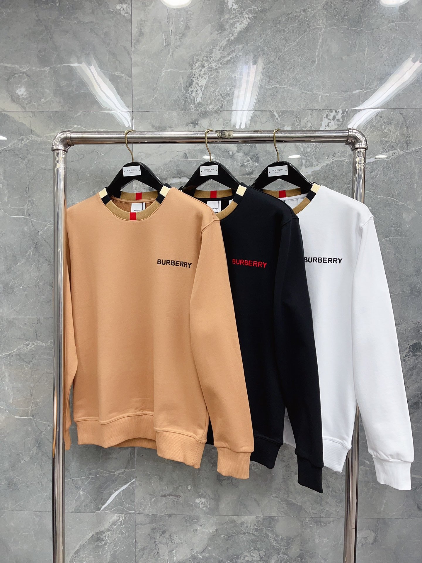 Black, Grey and White Sweatshirt - FashionHype.xyz