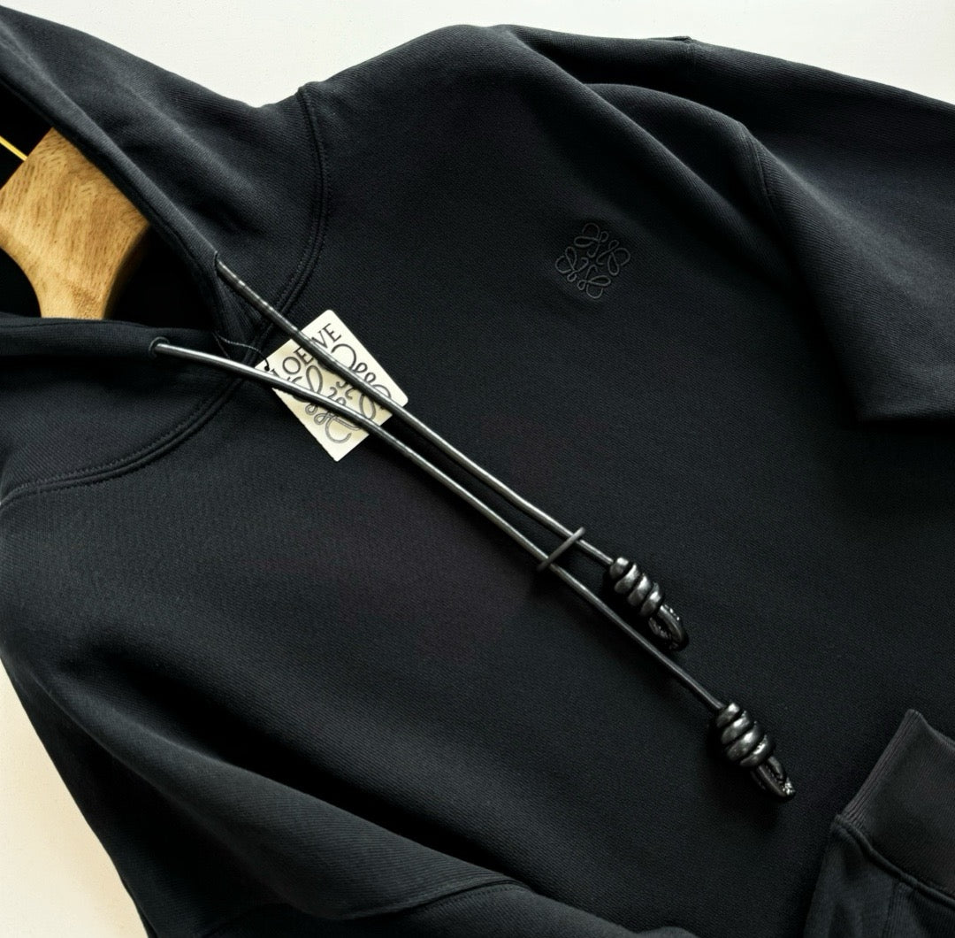 Black and Grey Hoodie - FashionHype.xyz