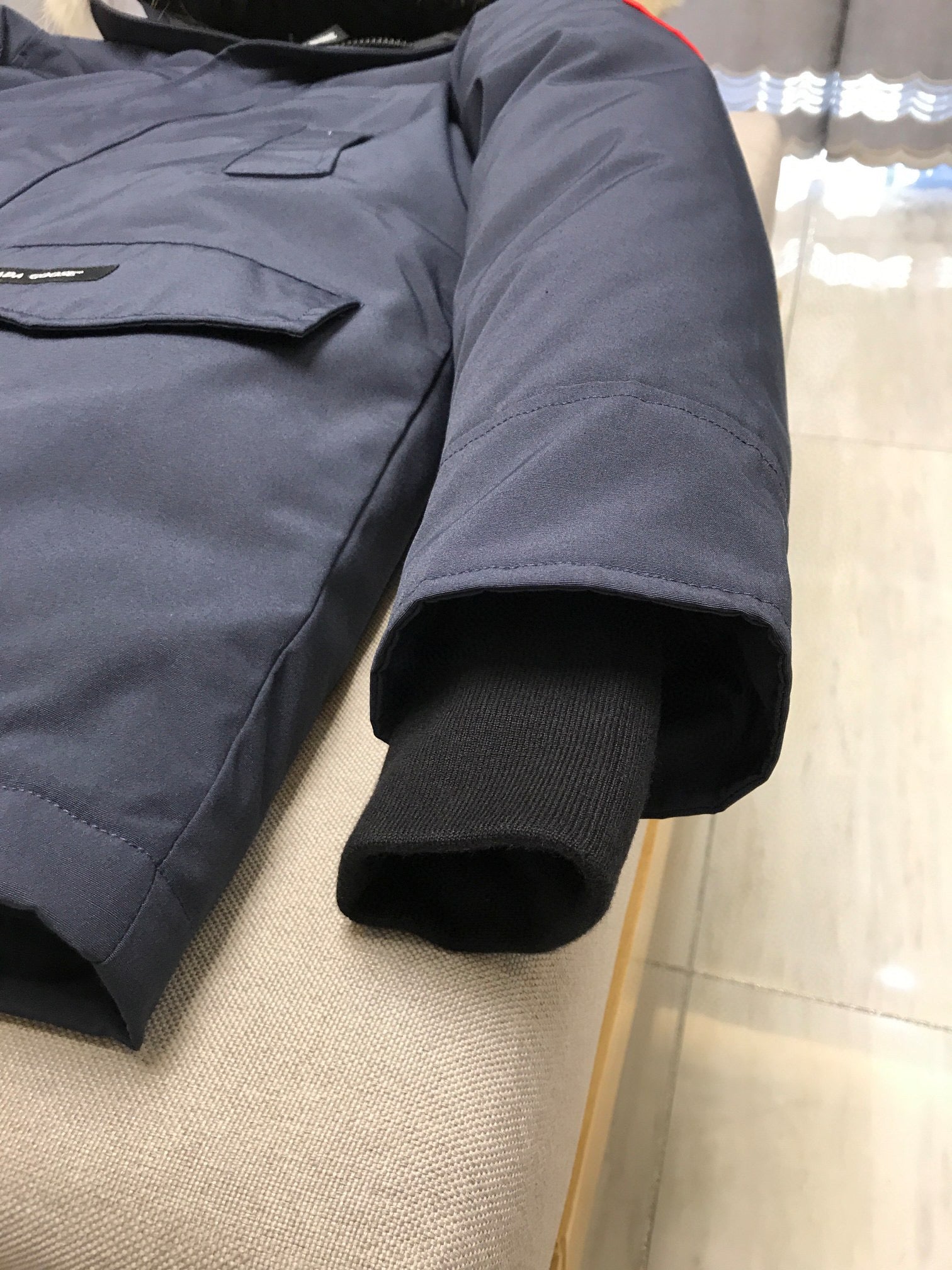 White,Grey,Blue and Black Jacket - FashionHype.xyz
