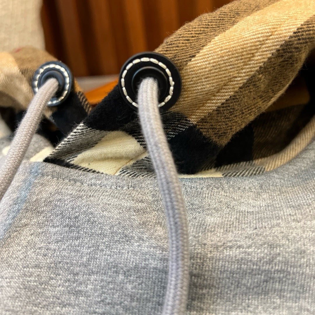 Black, Grey, Blue and Khaki Hoodie - FashionHype.xyz