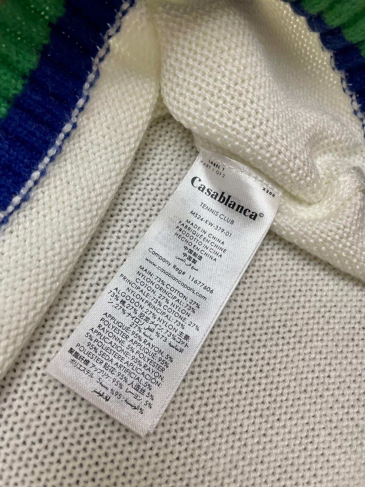 Mehrfarbiges Sweatshirt