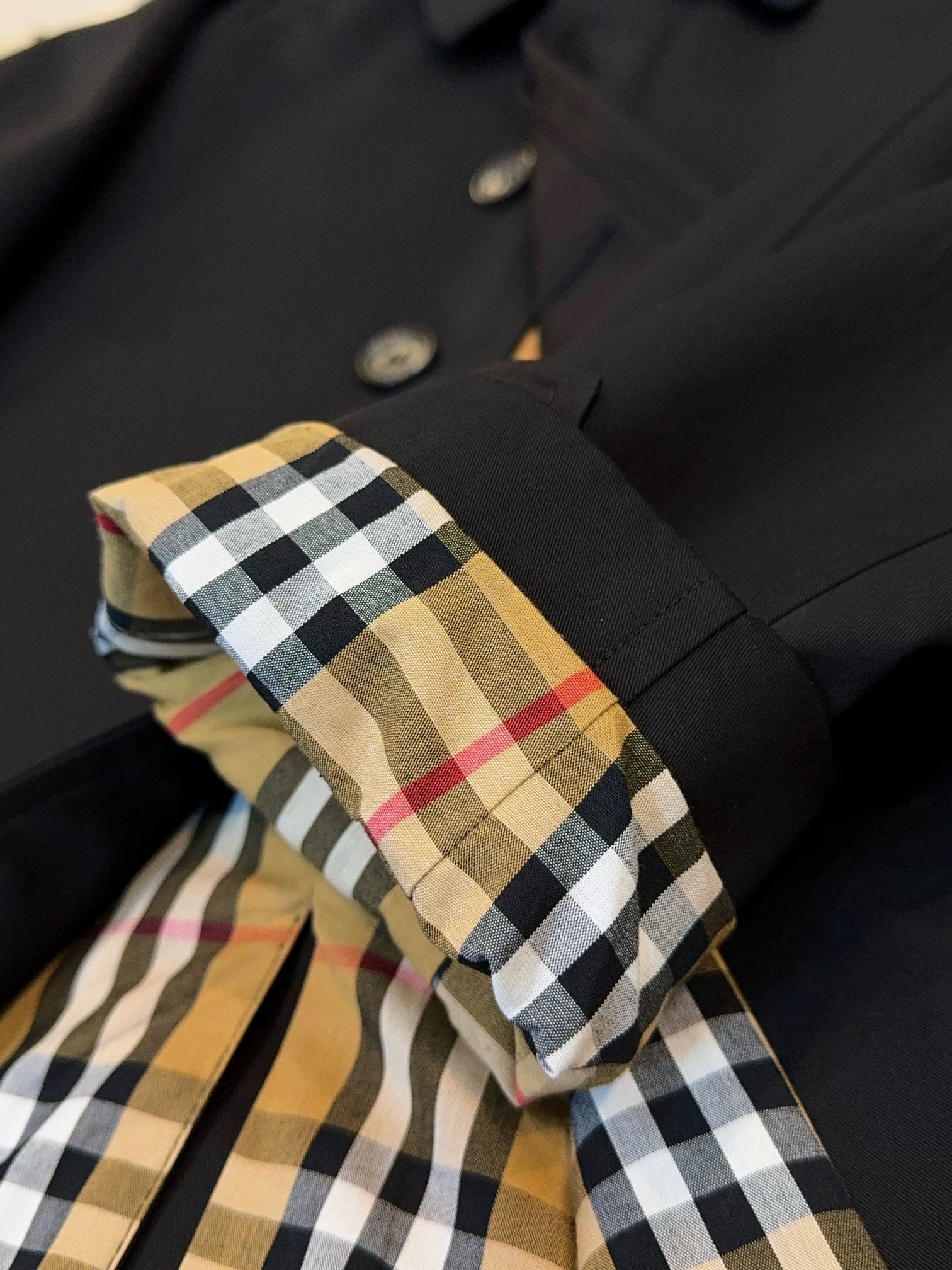 Mehrfarbige Jacke