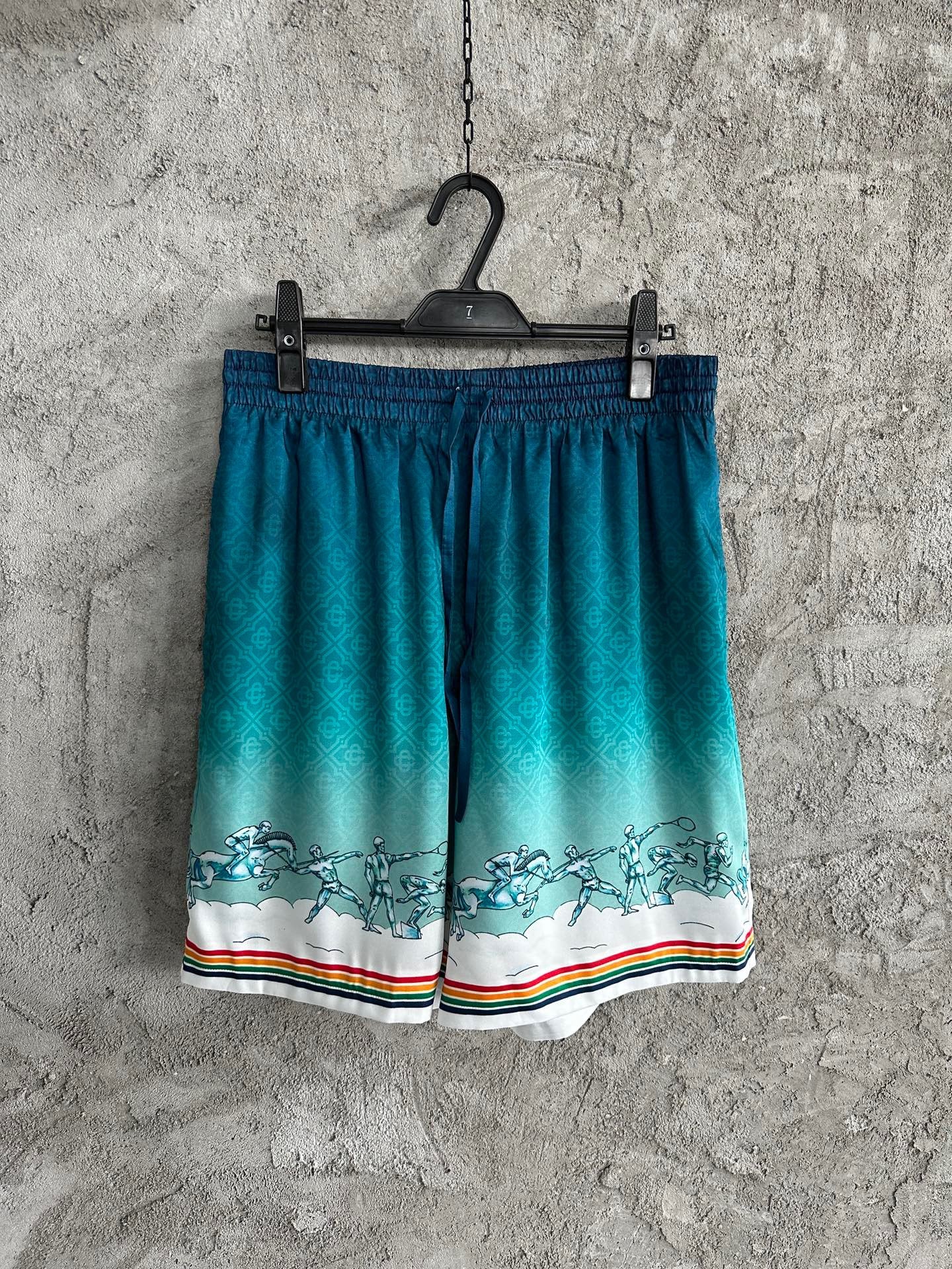 Mehrfarbige Shorts