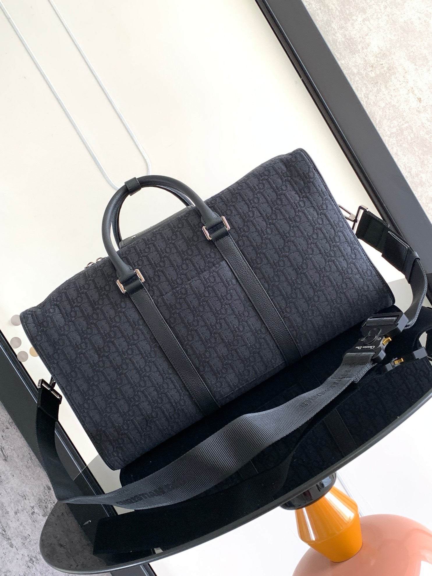 apricot and black Bag - FashionHype.xyz