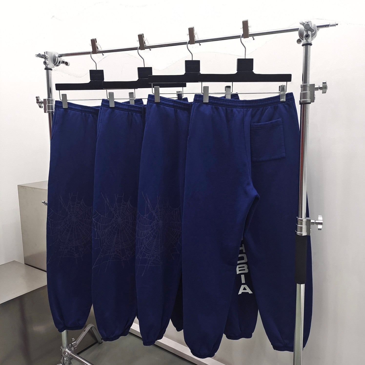 Blaue Hose